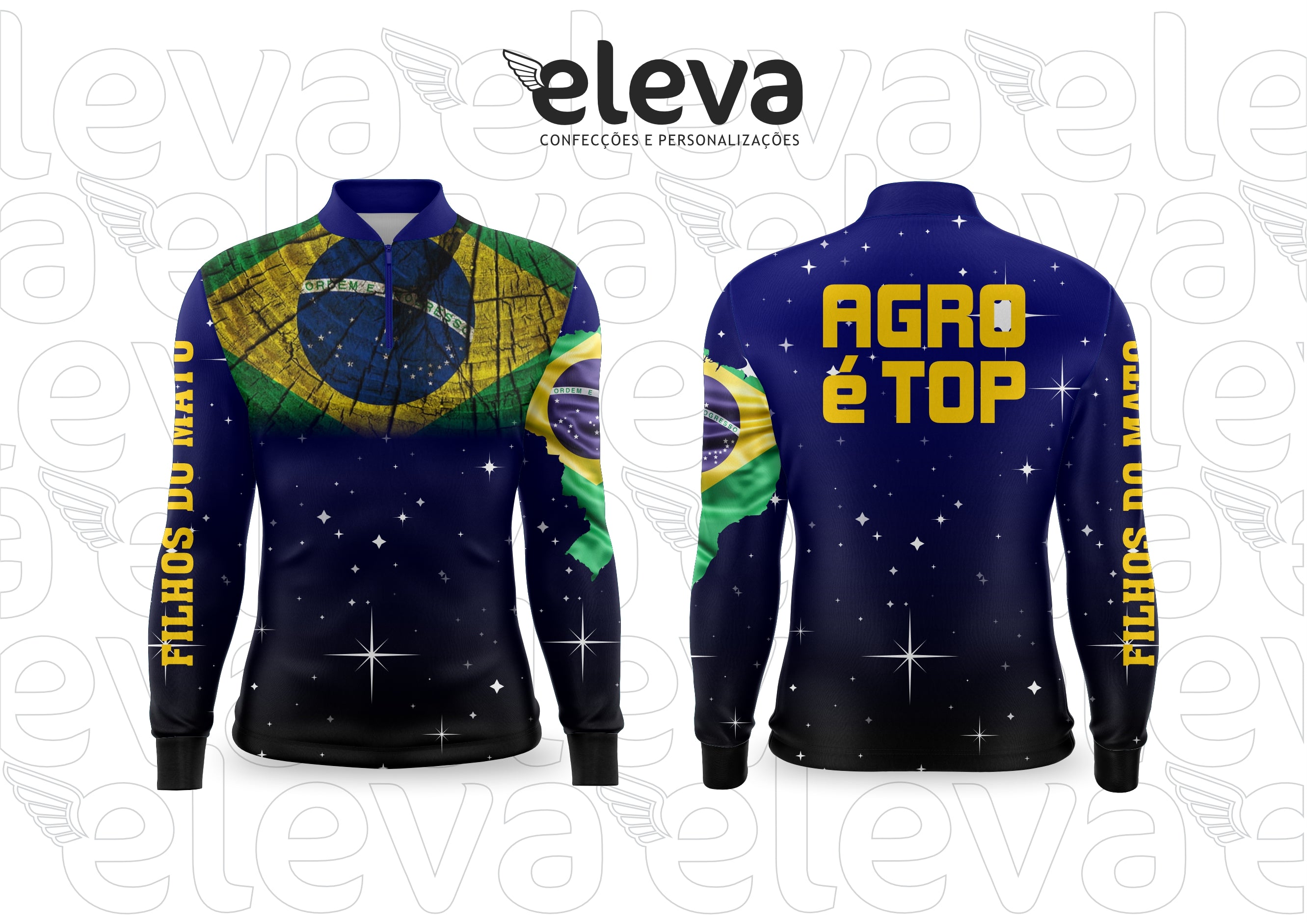 Camisa Manga Comprida com Proteção UV FPS 50+ – Agro