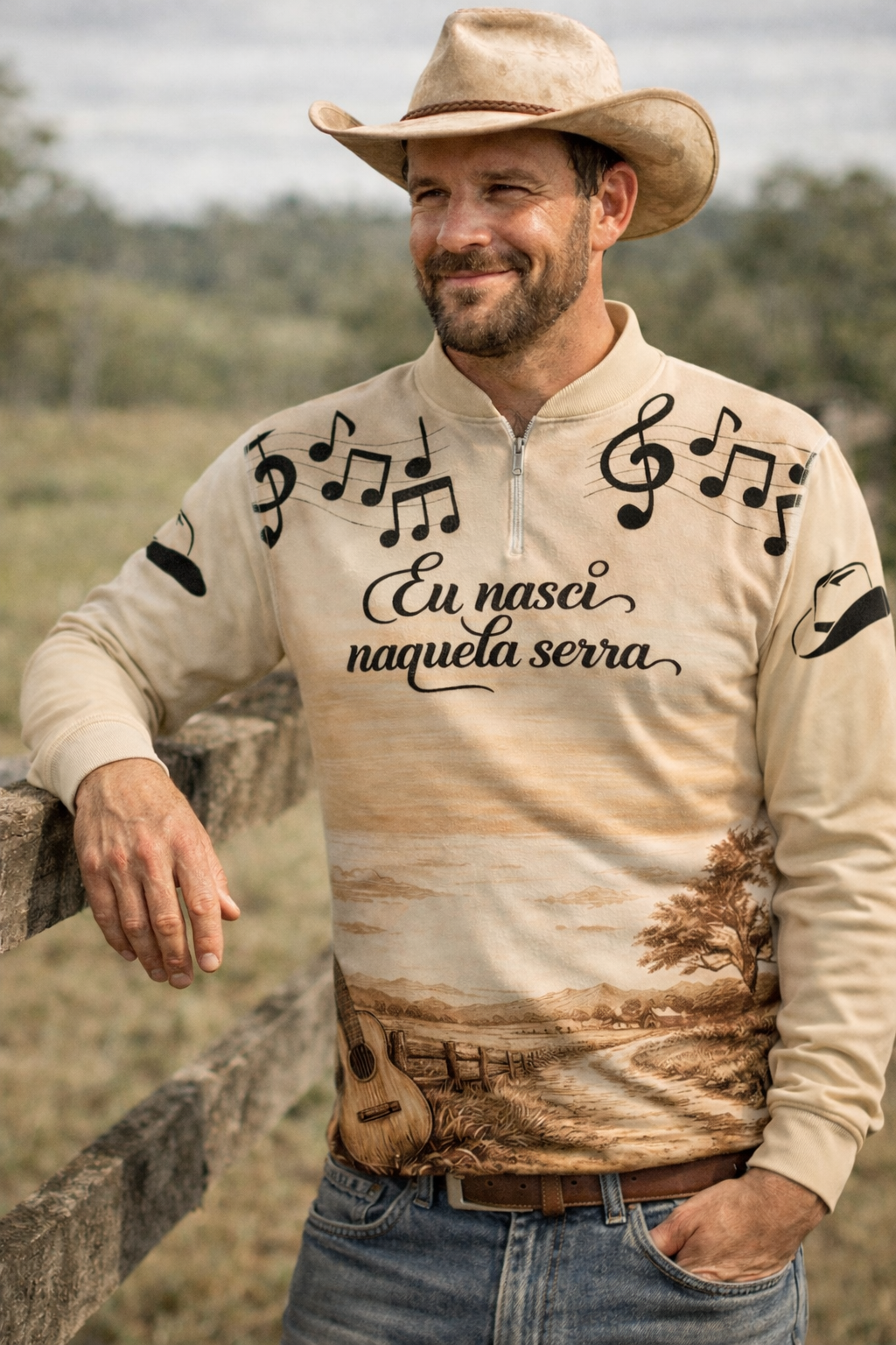 Camisa Manga Comprida com Proteção UV FPS 50+ – Agro